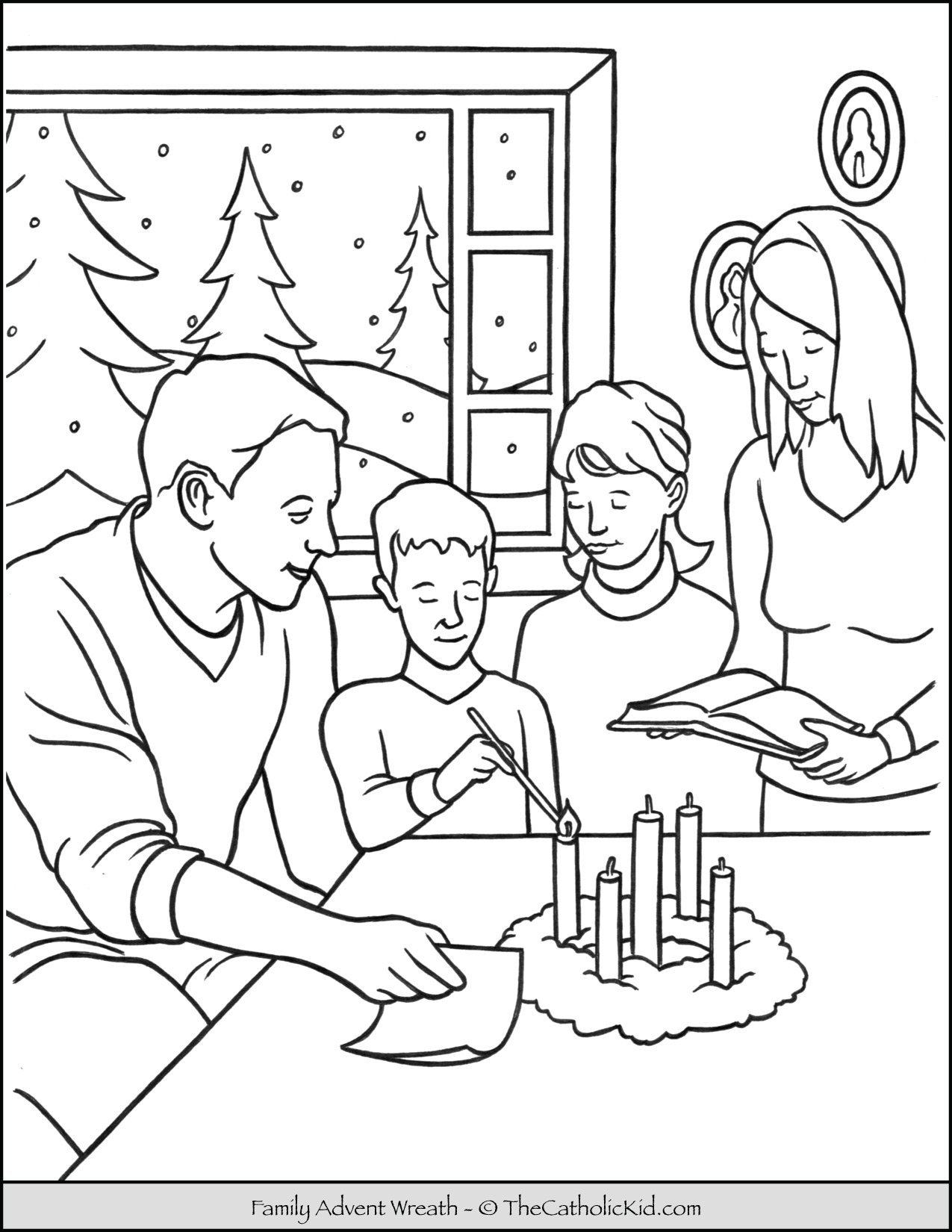 Advent Christmas Archives The Catholic Kid Catholic Coloring Pages And Games For Children