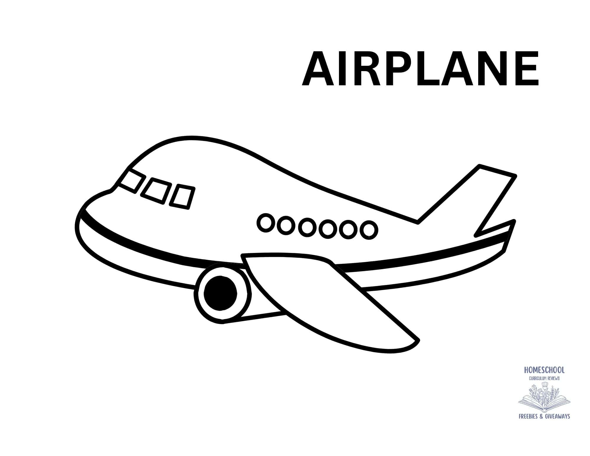 Free Printable Coloring Pages Airplanes