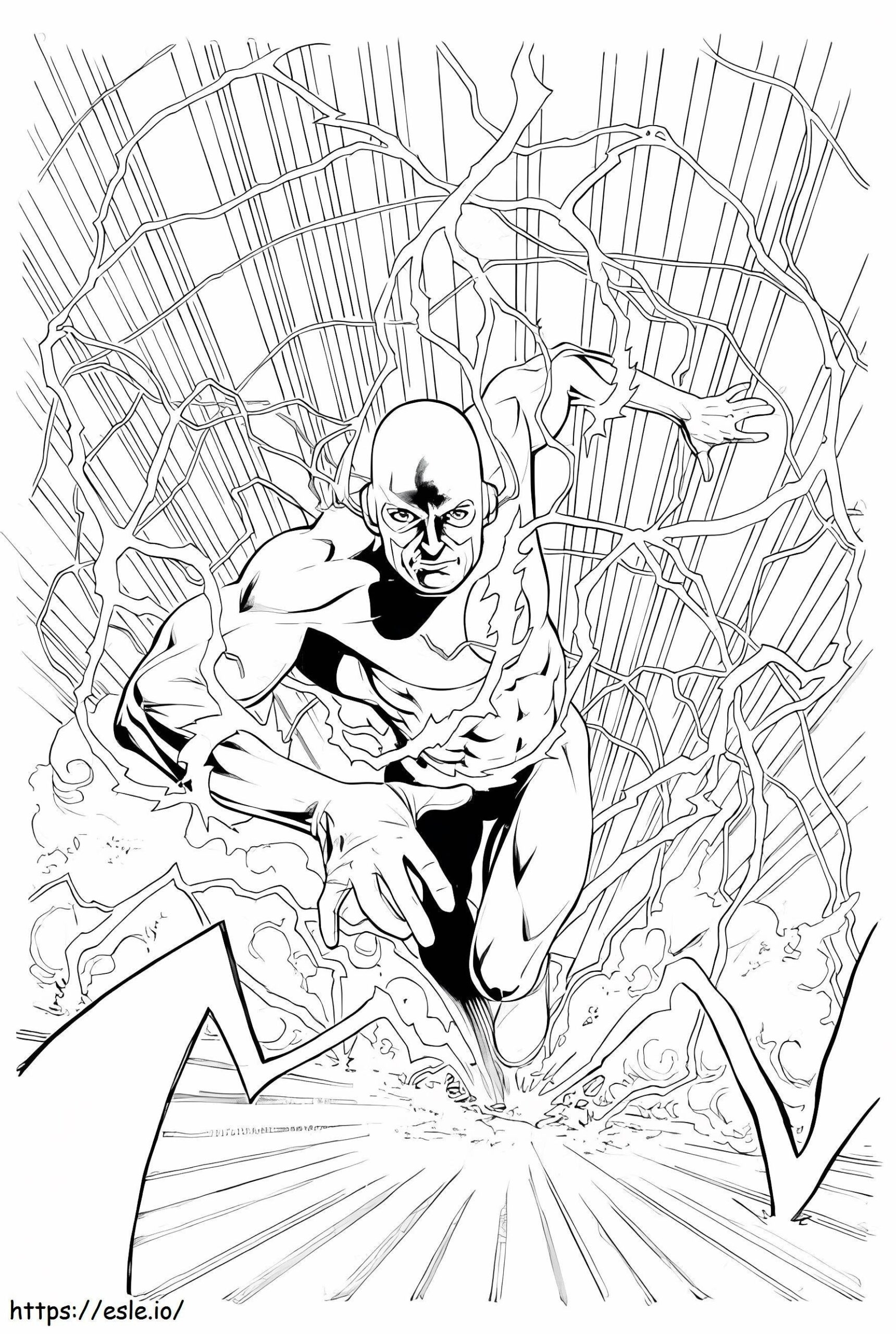 Amazing Flash Coloring Page