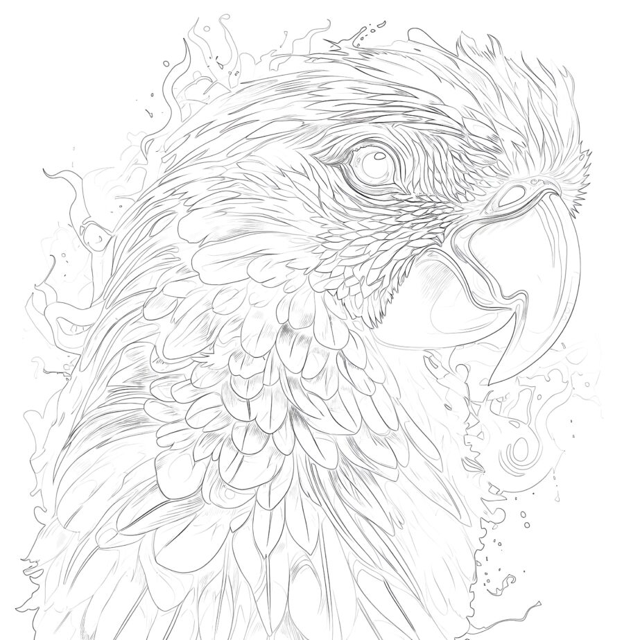 Animal Coloring Pages For Adults Coloring Page Mimi Panda