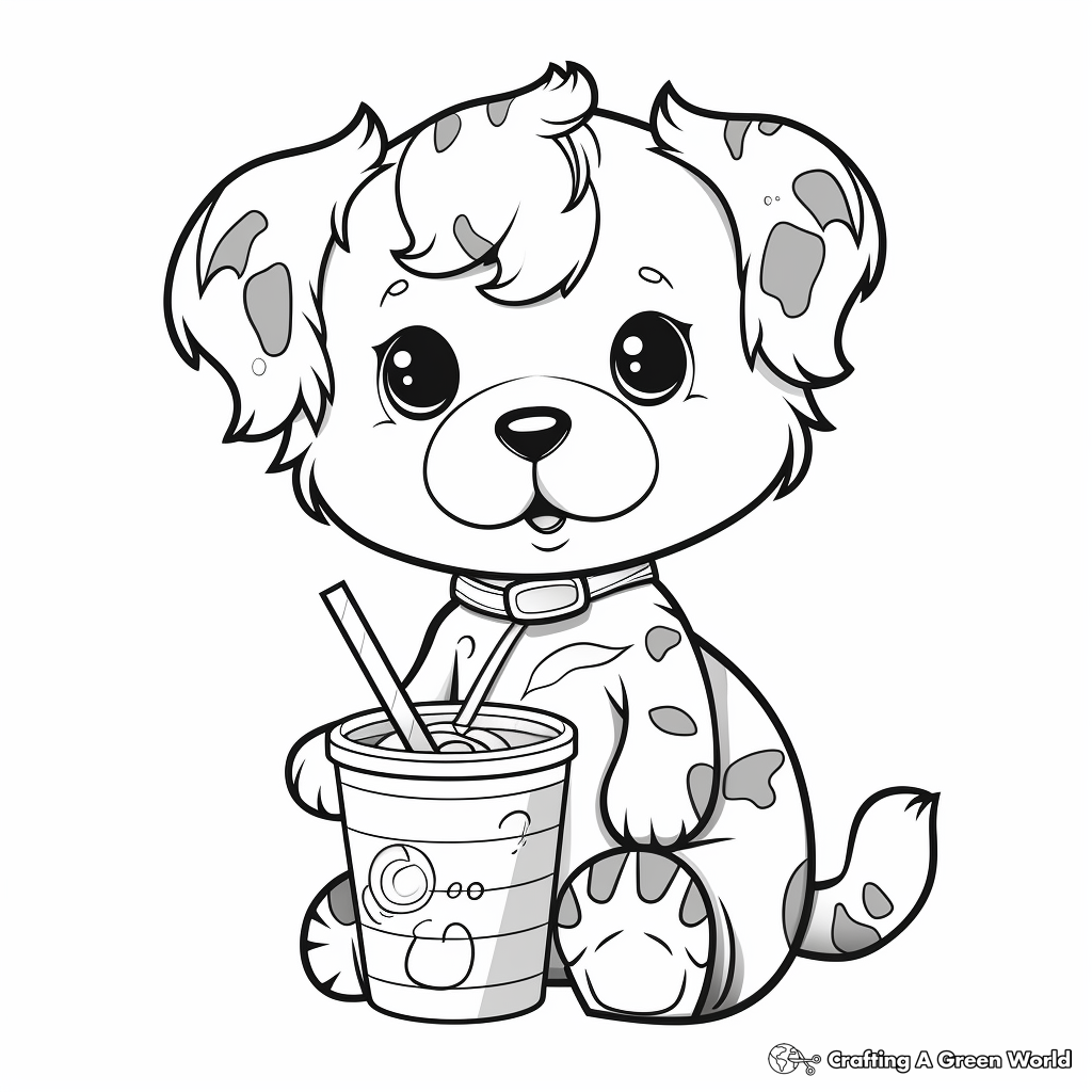 Boba Printable Coloring Pages