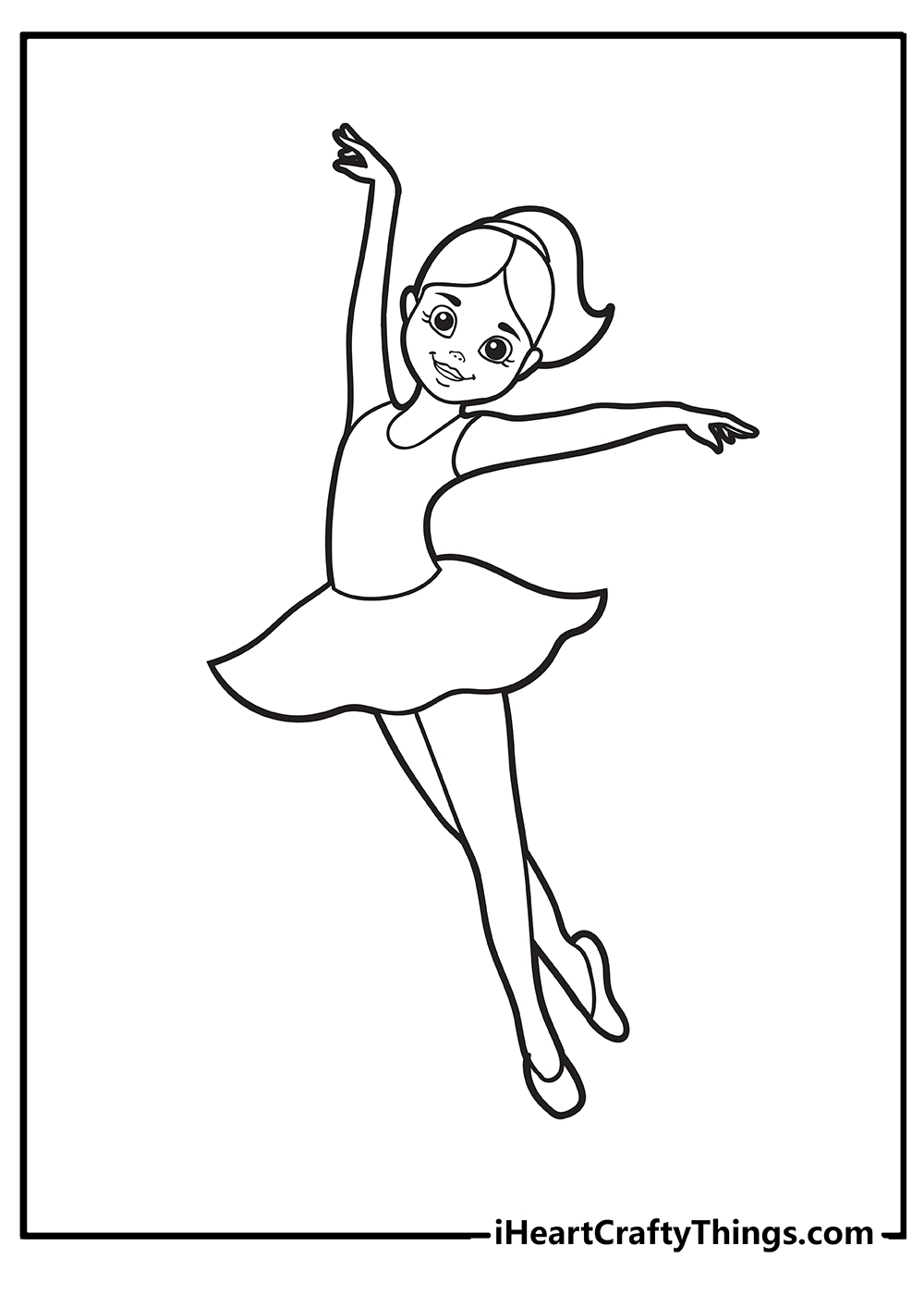 Ballet Coloring Pages Free