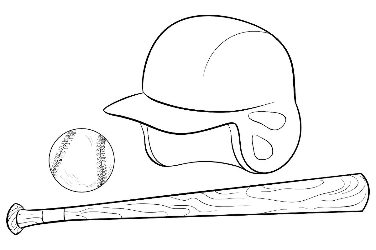 Baseball Coloring Pages For Kids Printable Baseball Coloring Pages To Help Get Your World Series On Printables 30Seconds Mom