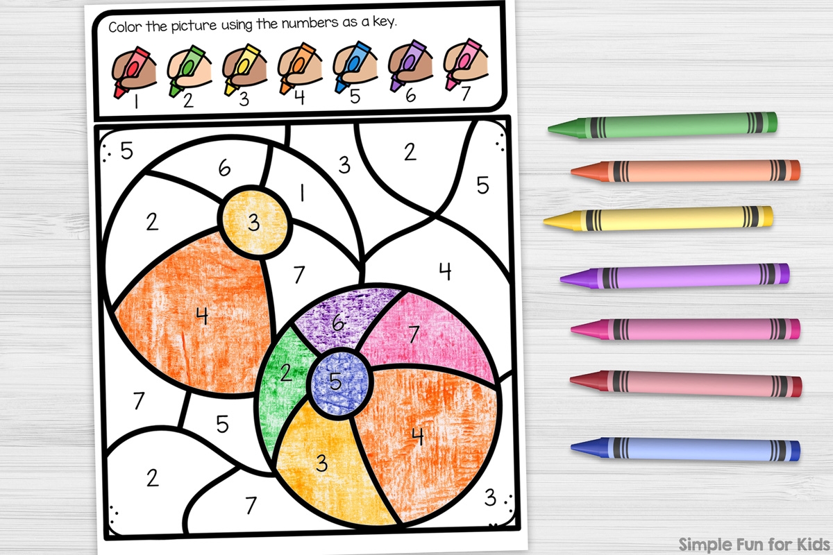 Printable Ball Coloring Pages