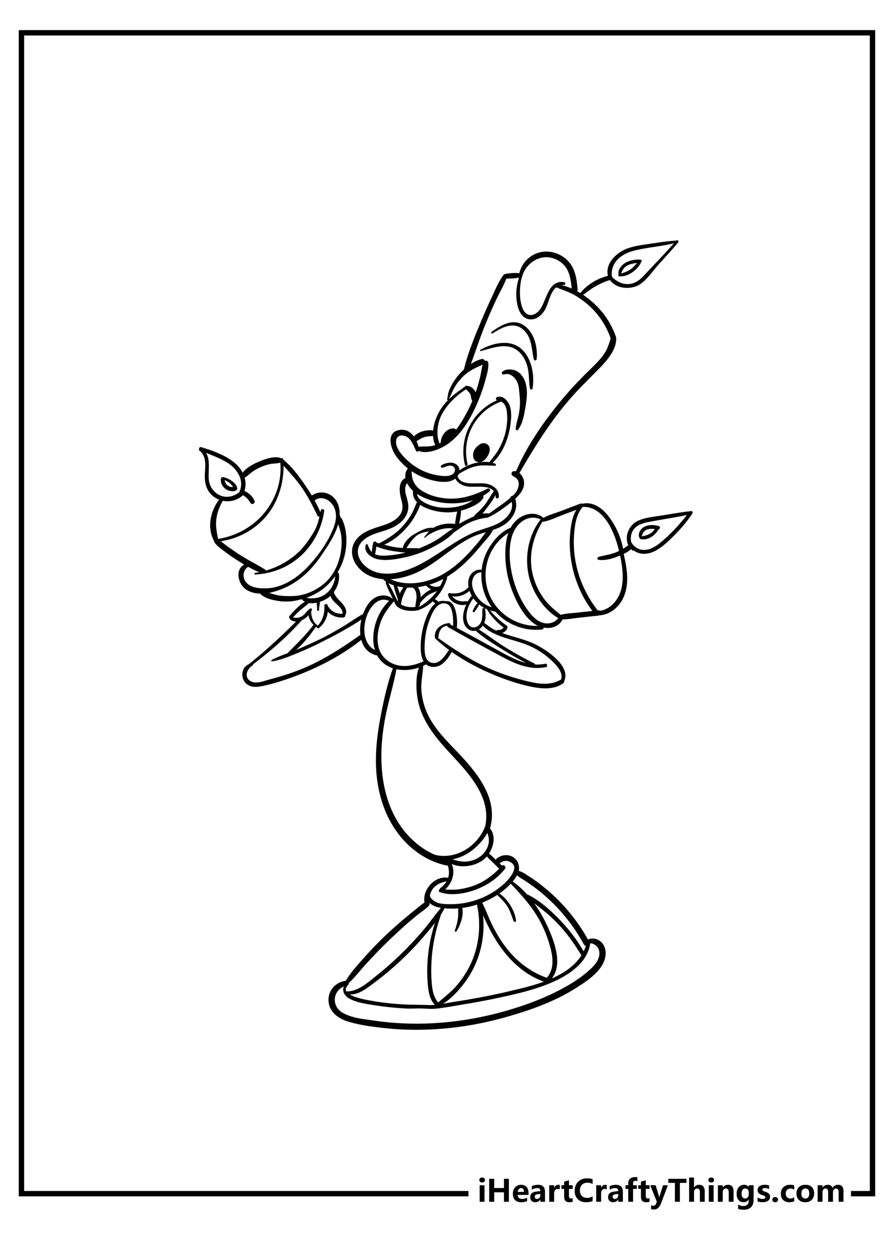 Beauty And The Beast Coloring Pages 20 Free Printables 