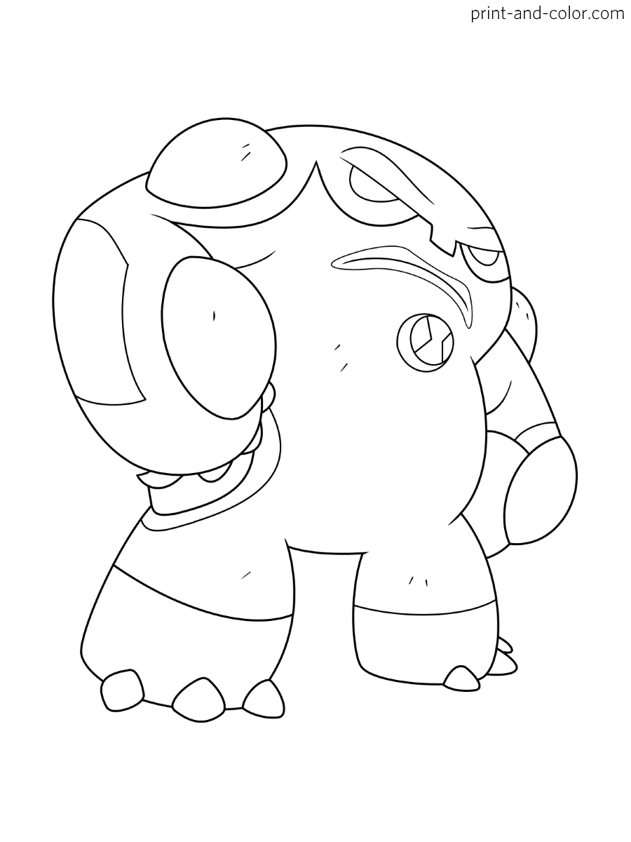 Ben 10 Coloring Pages Print And Color