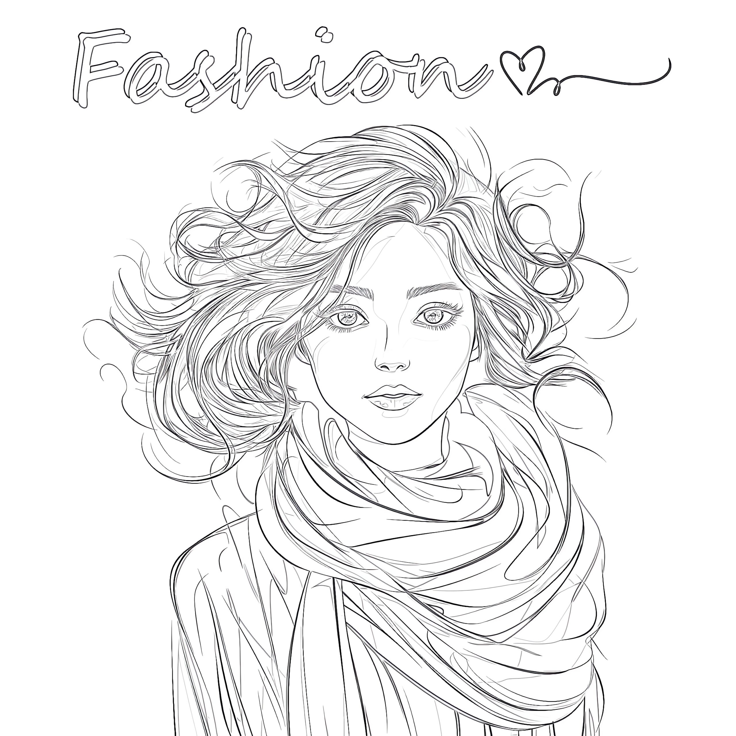 Free Girl Coloring Pages