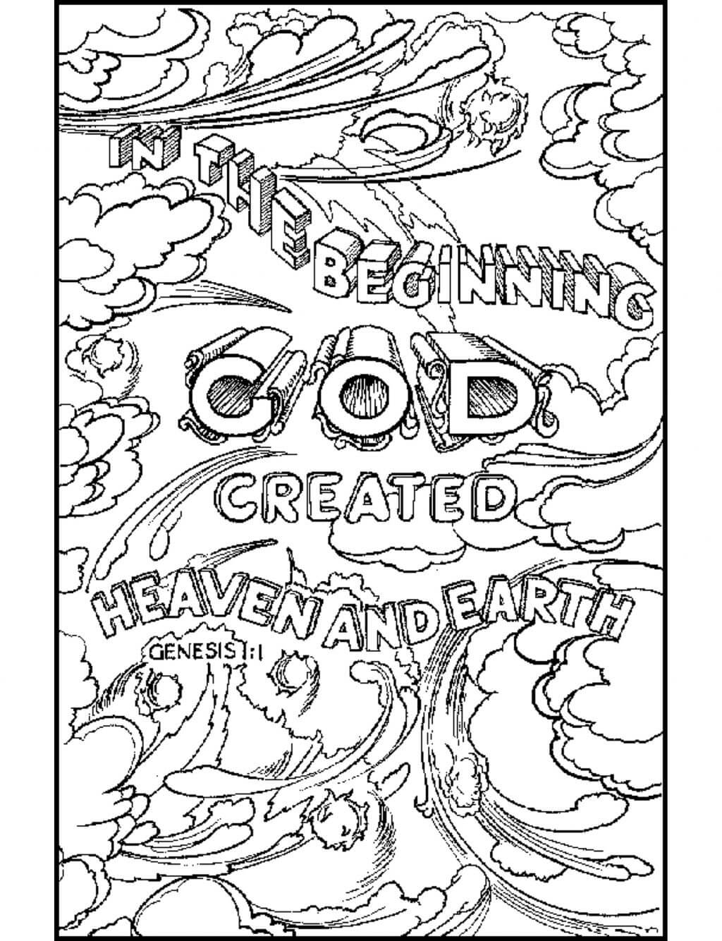 Free Bible Story Coloring Pages