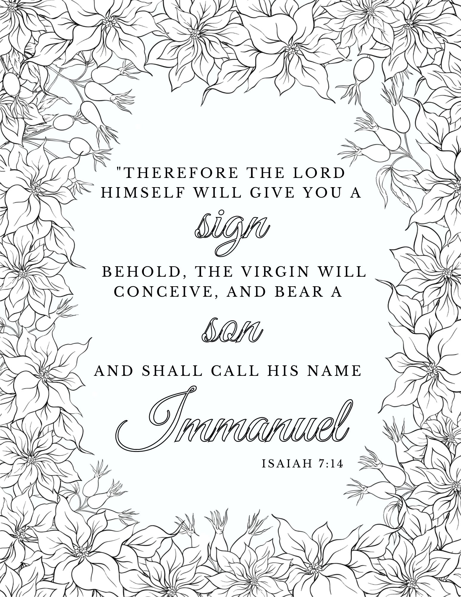 Free Coloring Pages Bible Verses