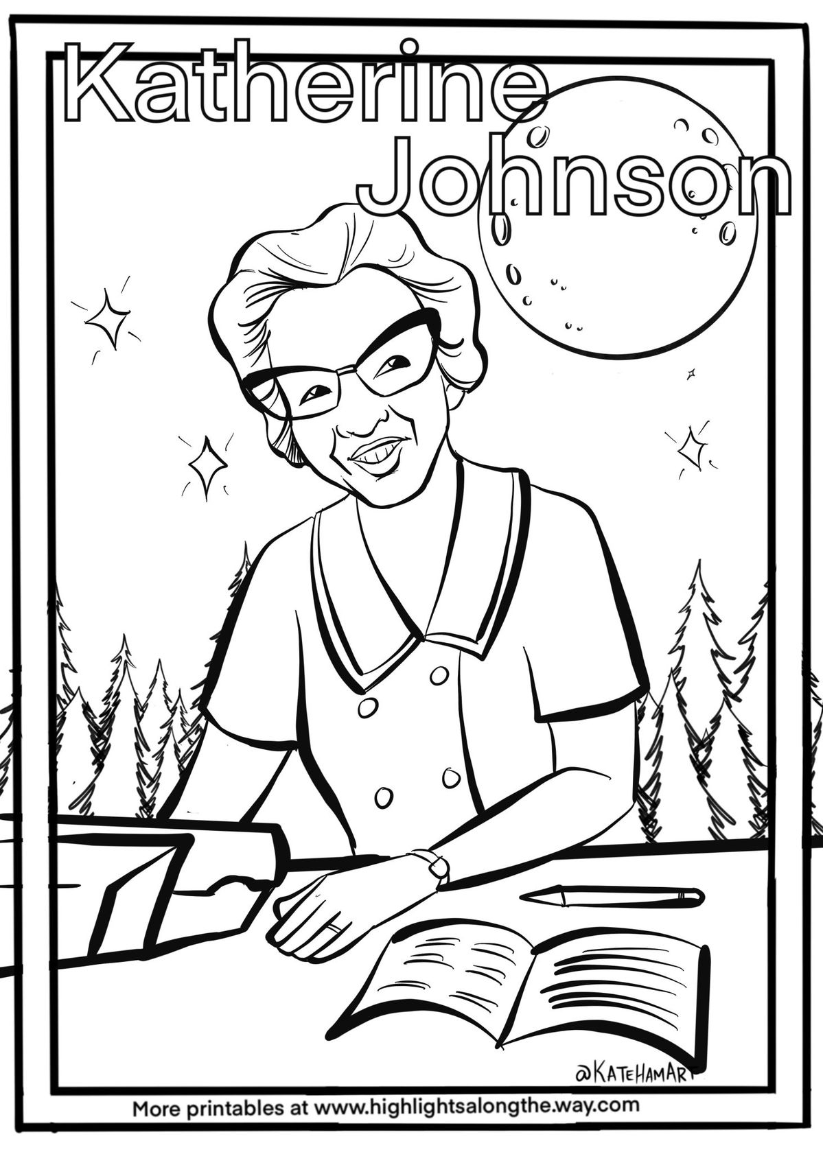 Free Coloring Pages For Black History Month