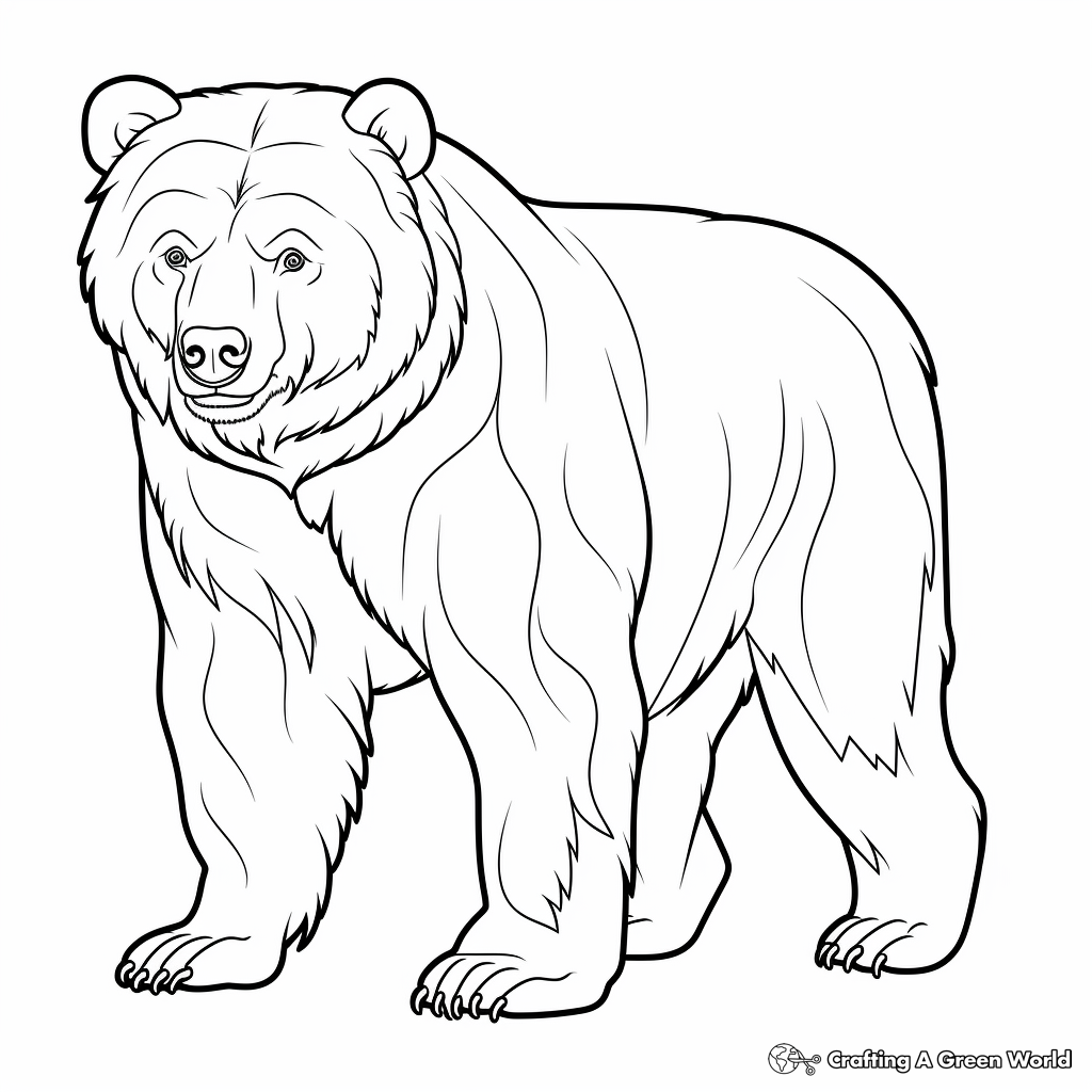 Printable Brown Bear Brown Bear Coloring Pages
