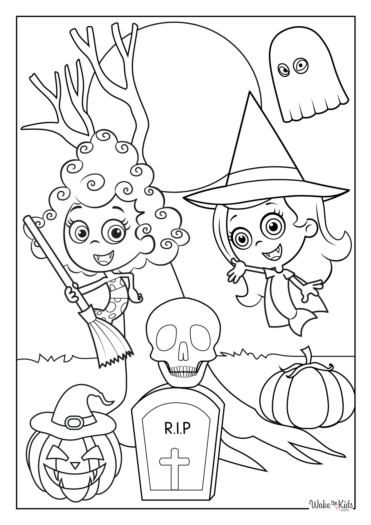 Bubble Guppies Coloring Pages Free Printable PDFs WakeTheKids