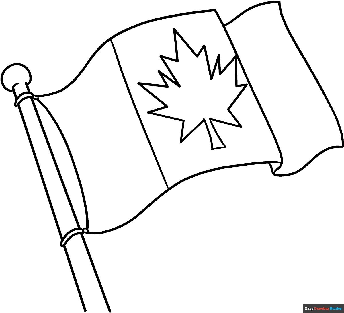 Printable Flag Coloring Pages