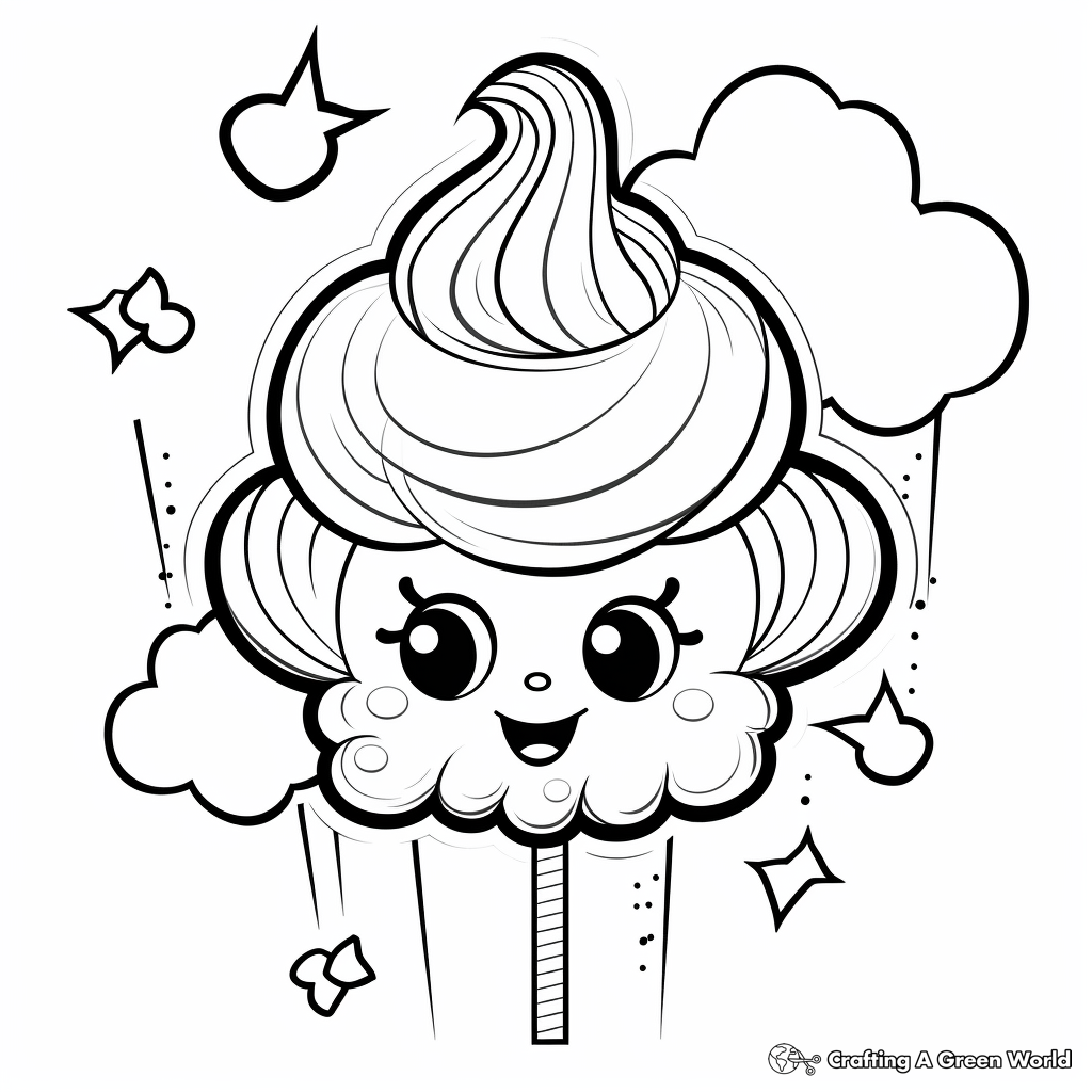 Free Coloring Pages Candy