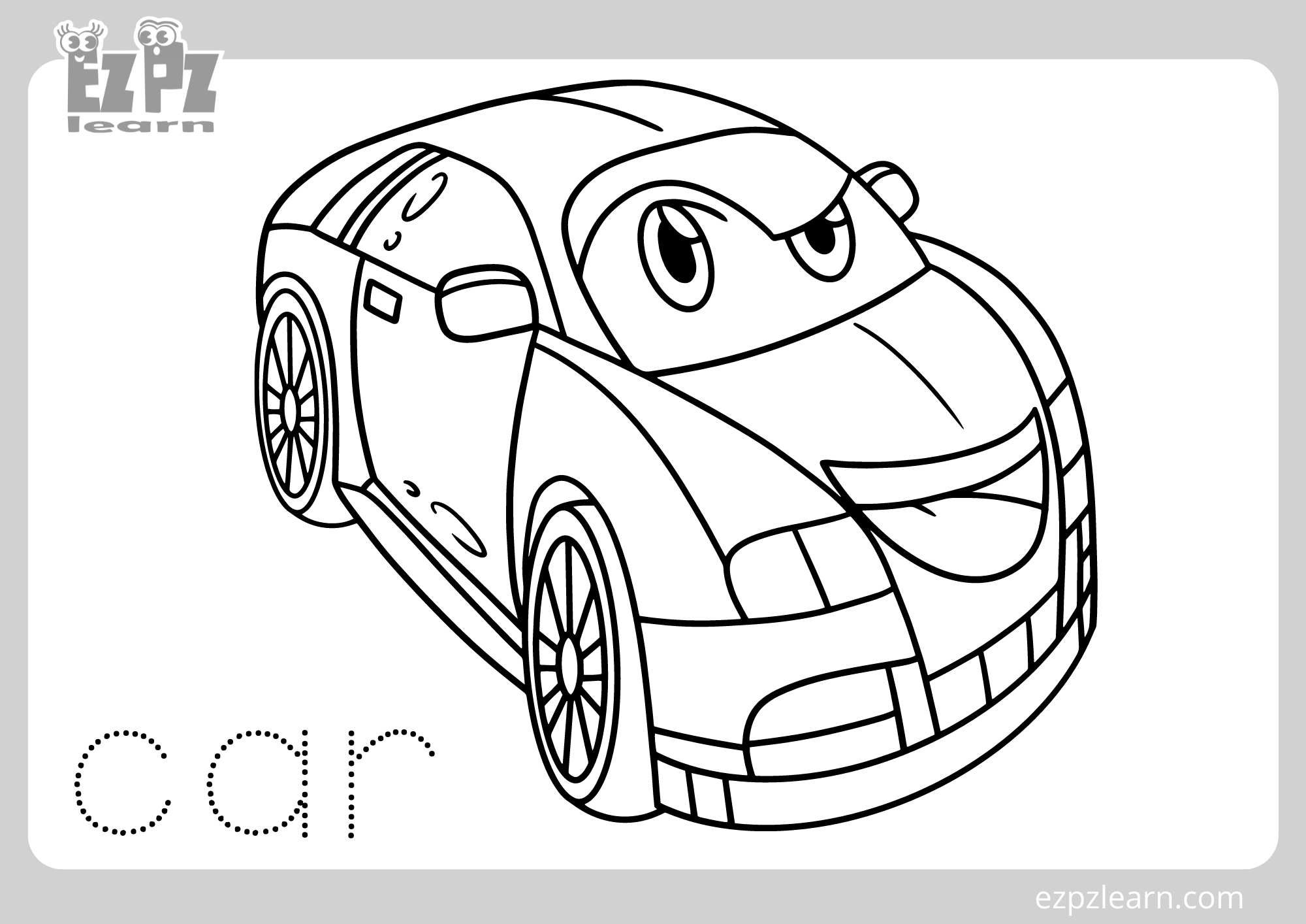 Lightning Mcqueen Printable Coloring Pages
