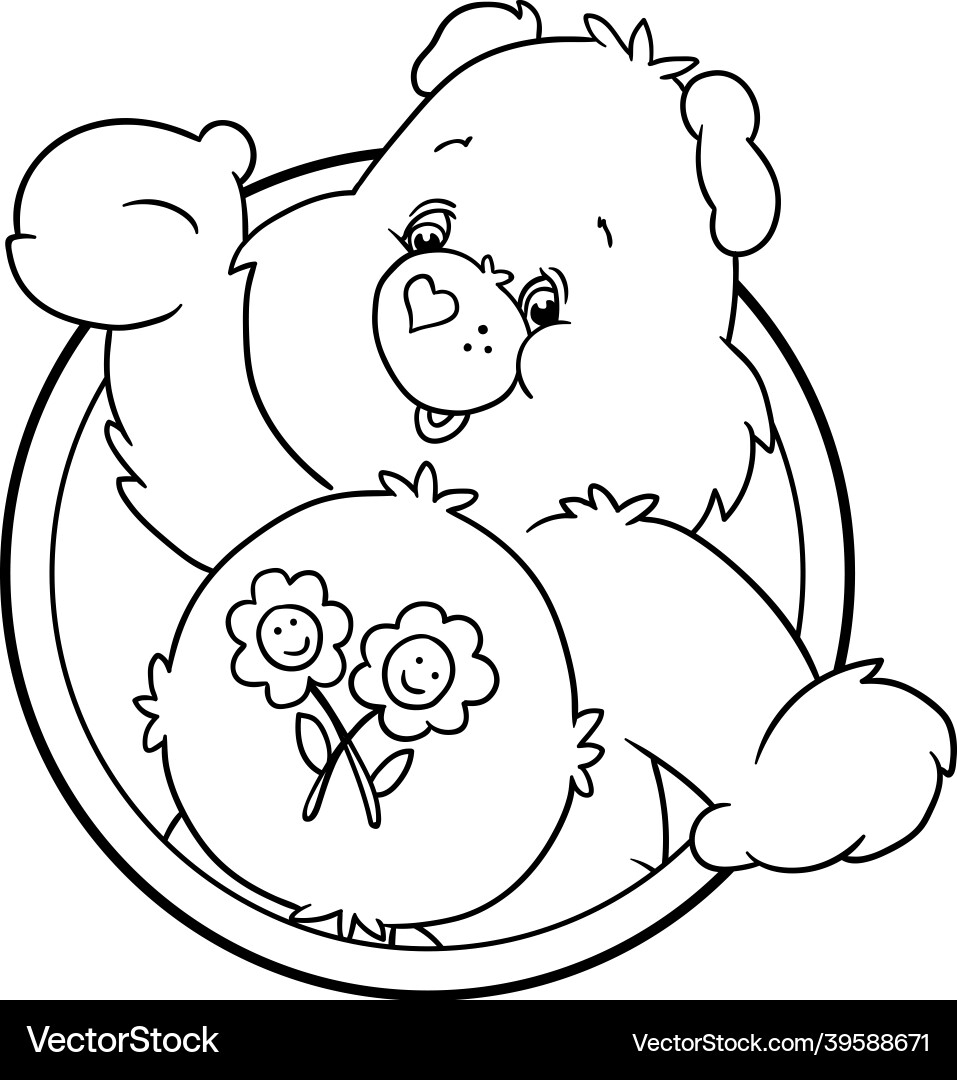 Printable Coloring Pages Care Bears