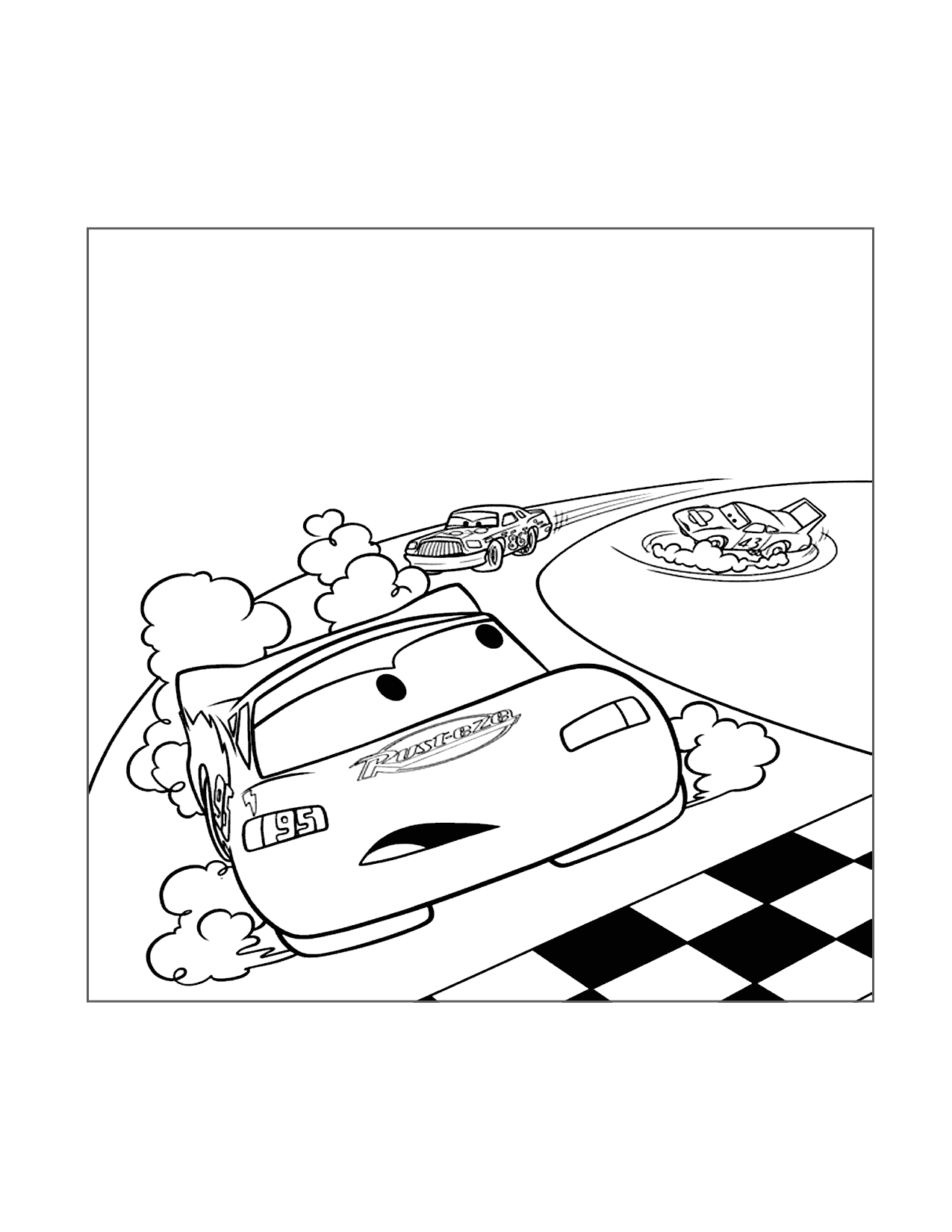 Cars Disney Coloring Pages Printable Coloring Pages FREE