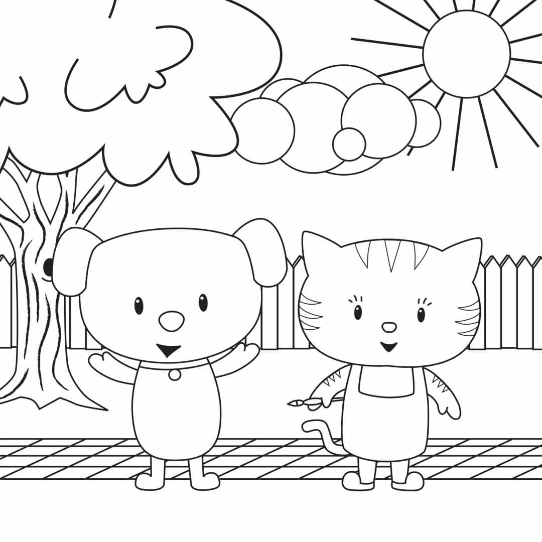 Cat Coloring Pages Printable Coloring Pages FREE