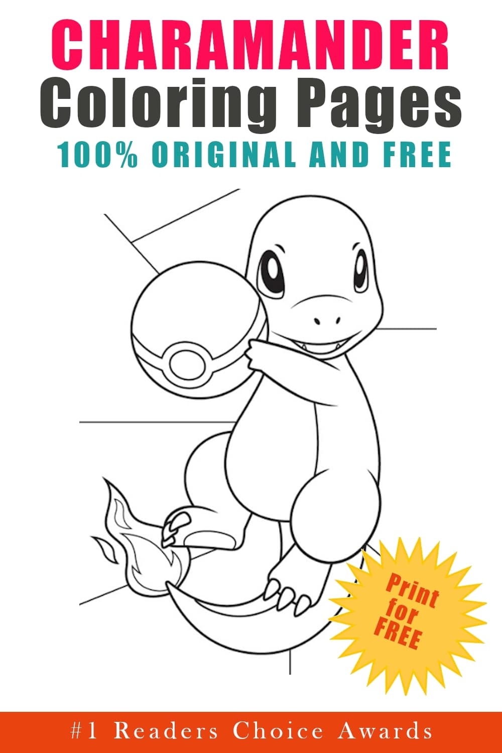 Charmander Coloring Pages 30 Free PDF Printables For Kids 
