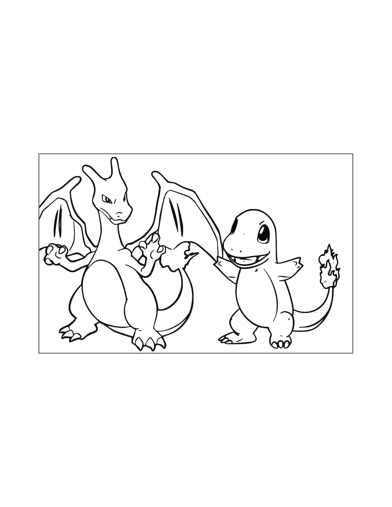 Charmander Coloring Pages Printable Coloring Pages FREE