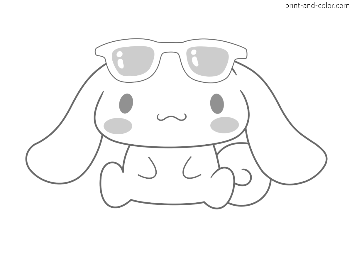 Cinnamoroll Coloring Pages Print And Color