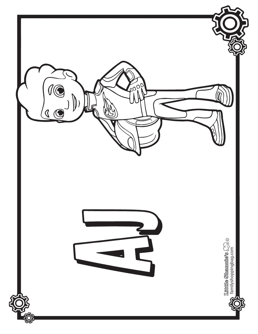 Coloring Page Blaze