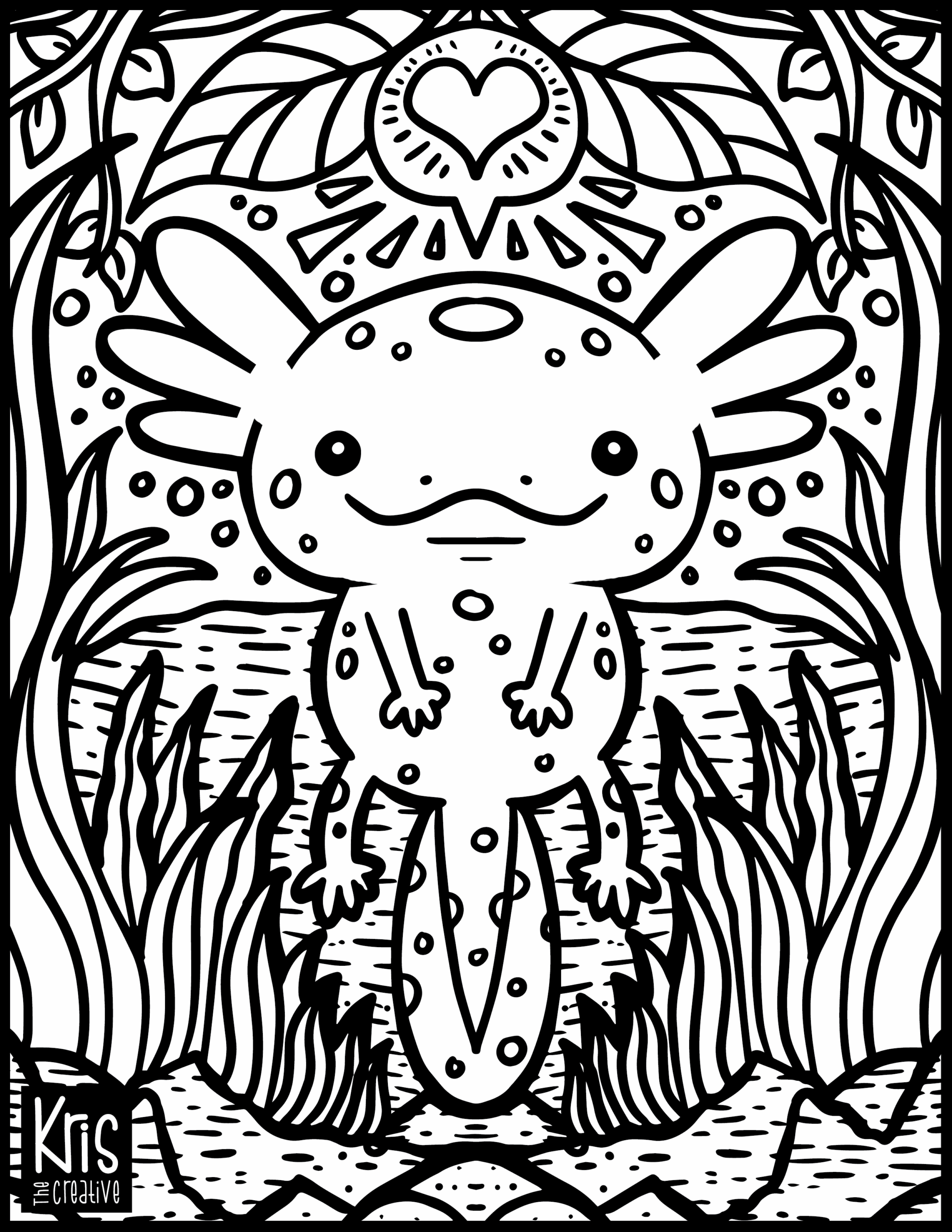 Coloring Page Freebies KristheCreative