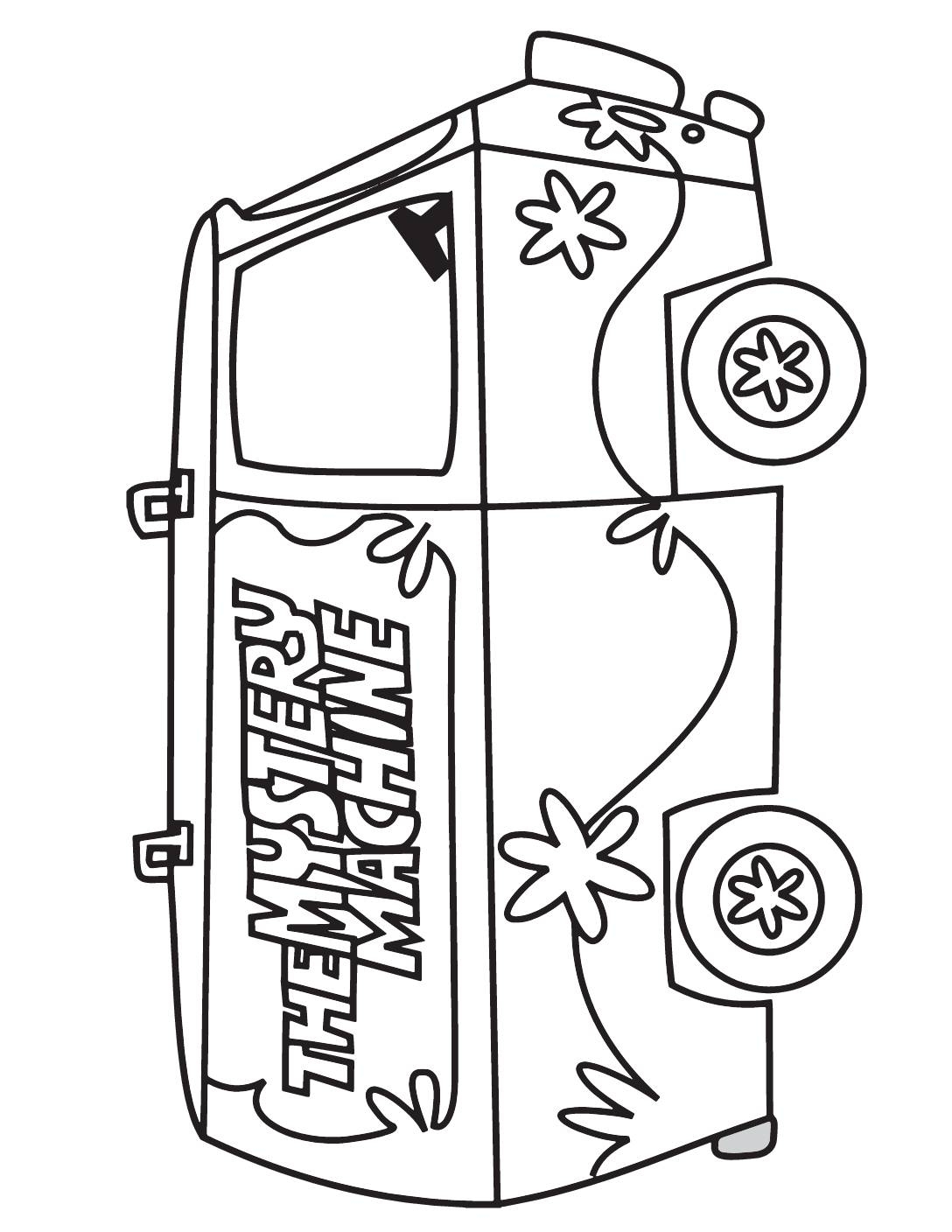 Scooby Doo Coloring Pages Free