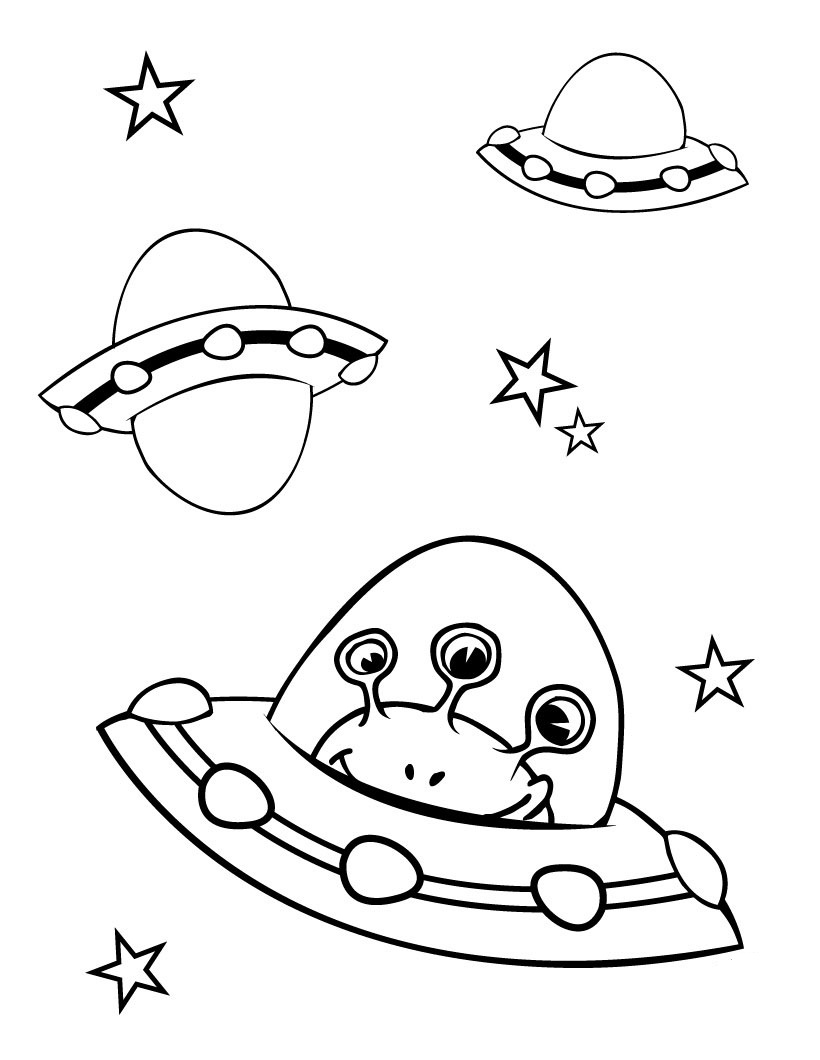 Coloring Pages Coloring Pages Of Alien