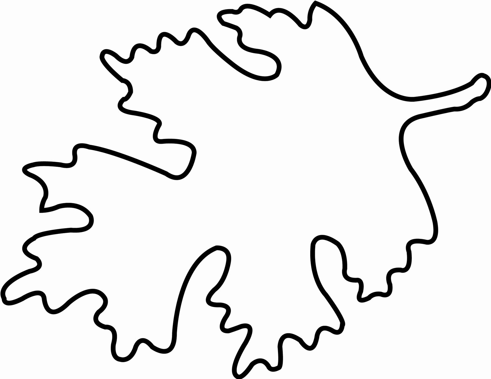Fall Leaves Coloring Pages Printable