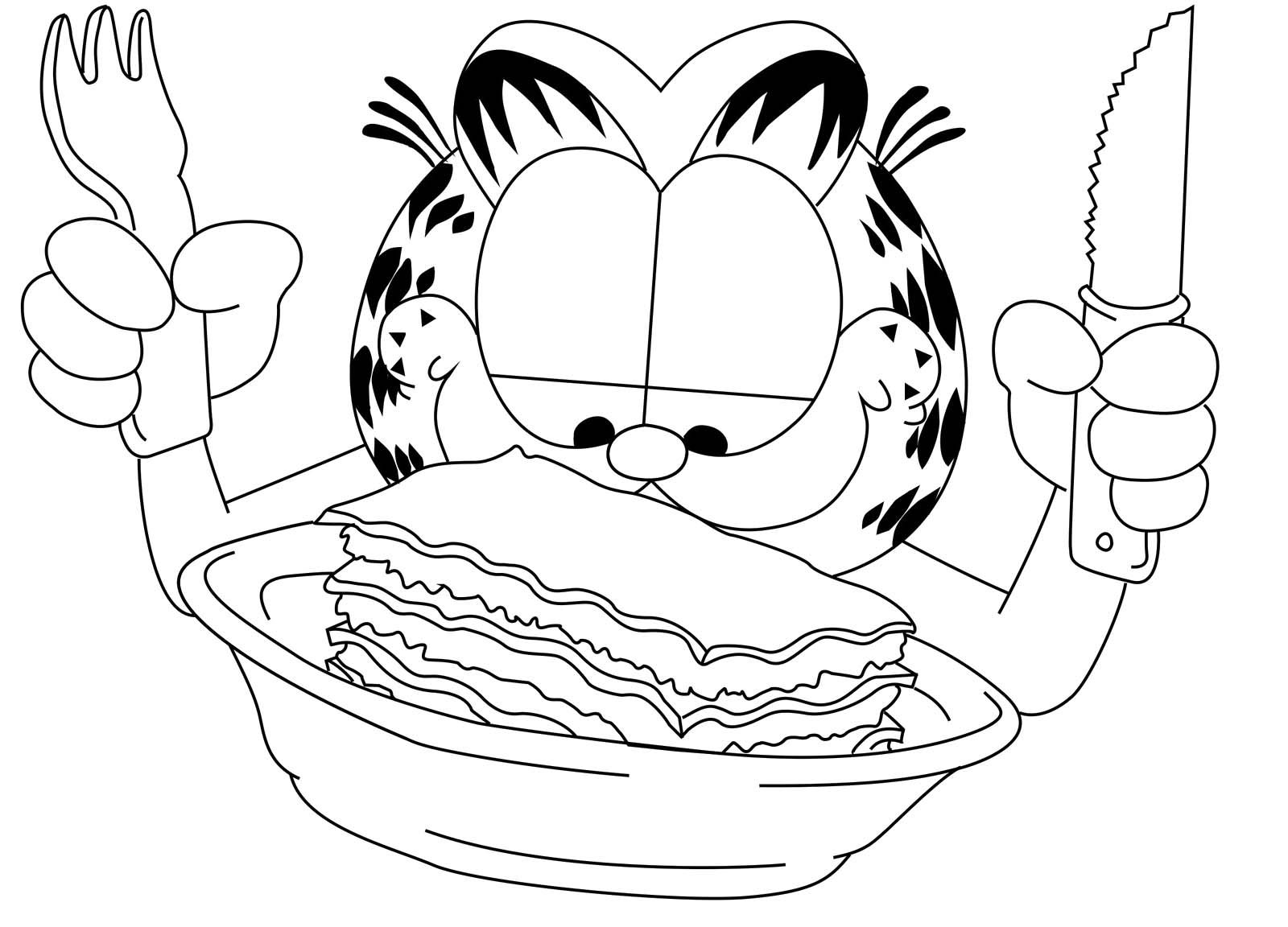 Coloring Pages Garfield Coloring Pages For Kids Nermal Free 