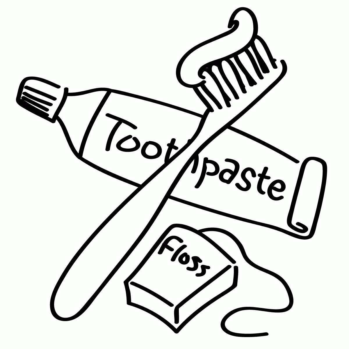 Coloring Pages Printable Tooth Coloring Pages Teeth Brush