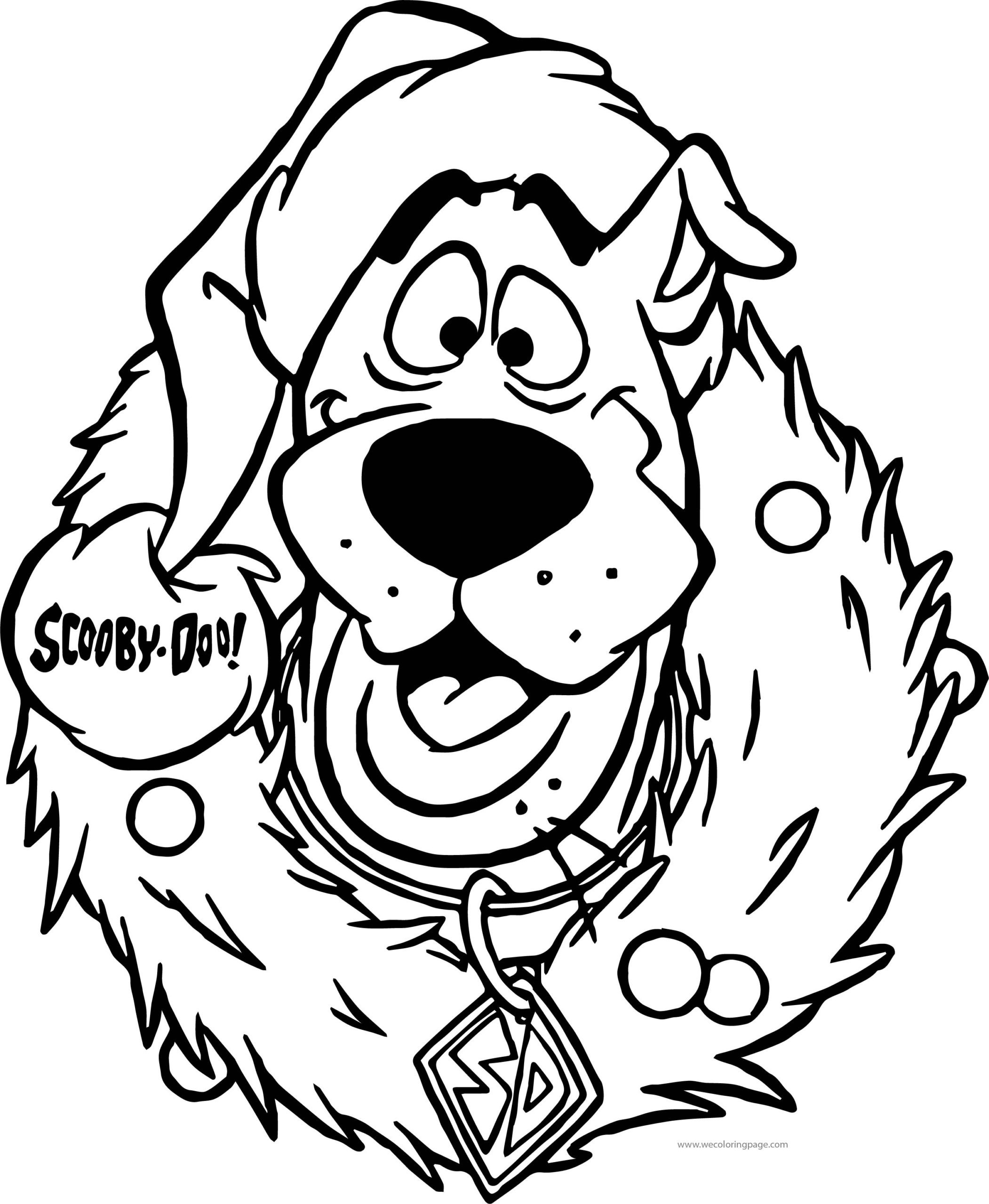 Scooby Coloring Pages Free