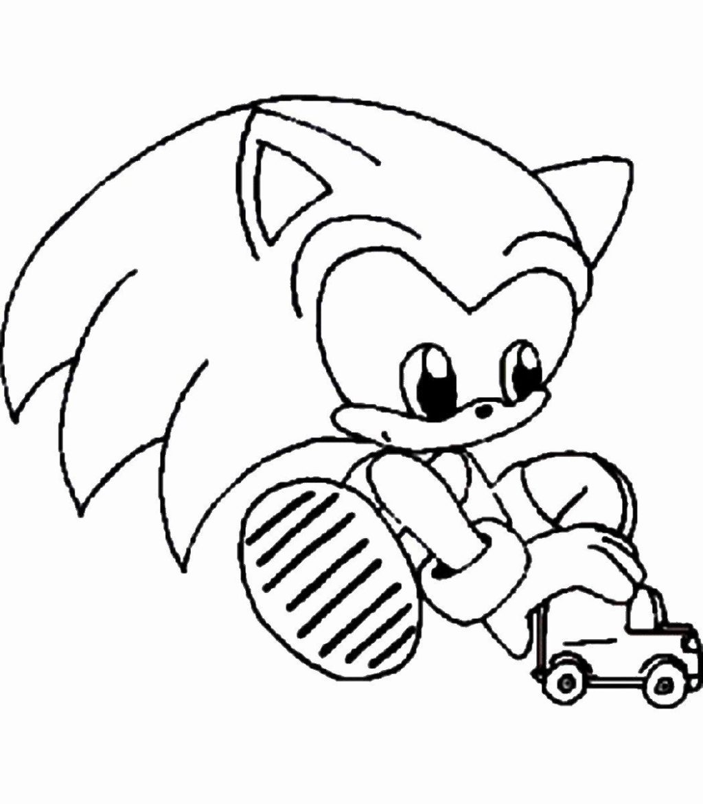 Sonic The Hedgehog Coloring Pages Printable