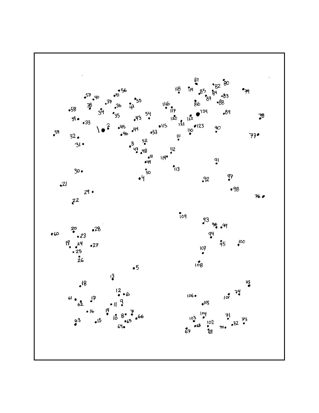 Connect The Dots Printables Printable Coloring Pages FREE