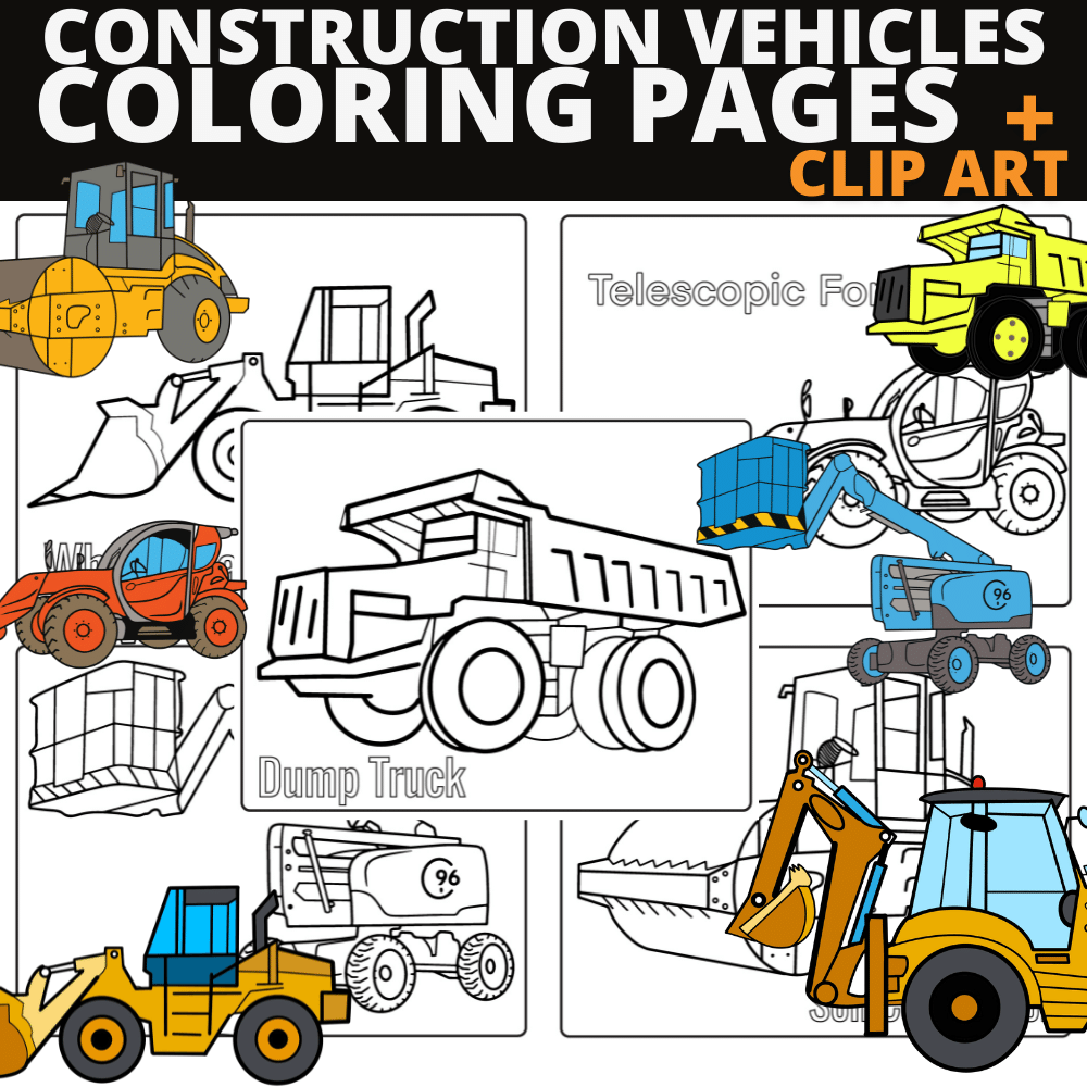 Printable Construction Coloring Pages