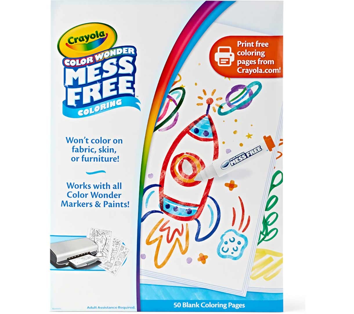 Crayola Color Wonder Blank Coloring Pages Crayola