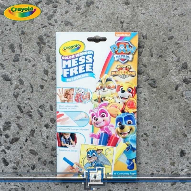 Crayola Color Wonder Mess Free Coloring Pages U0026 Markers Spidol Ajaib