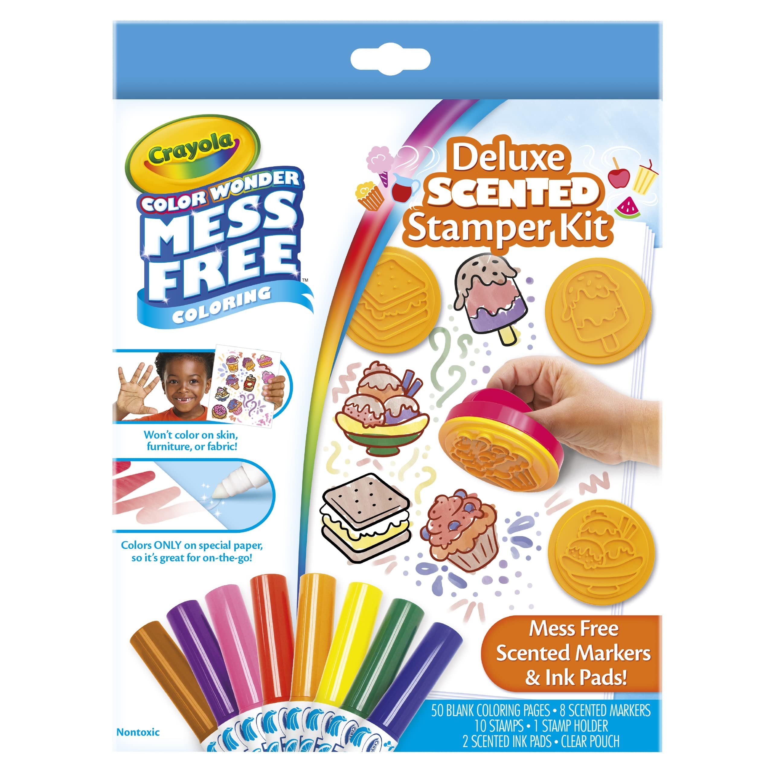 Crayola Paw Patrol Color Wonder Metallic Mess Free Coloring Set 12 Pages Gift Beginner Child Walmart