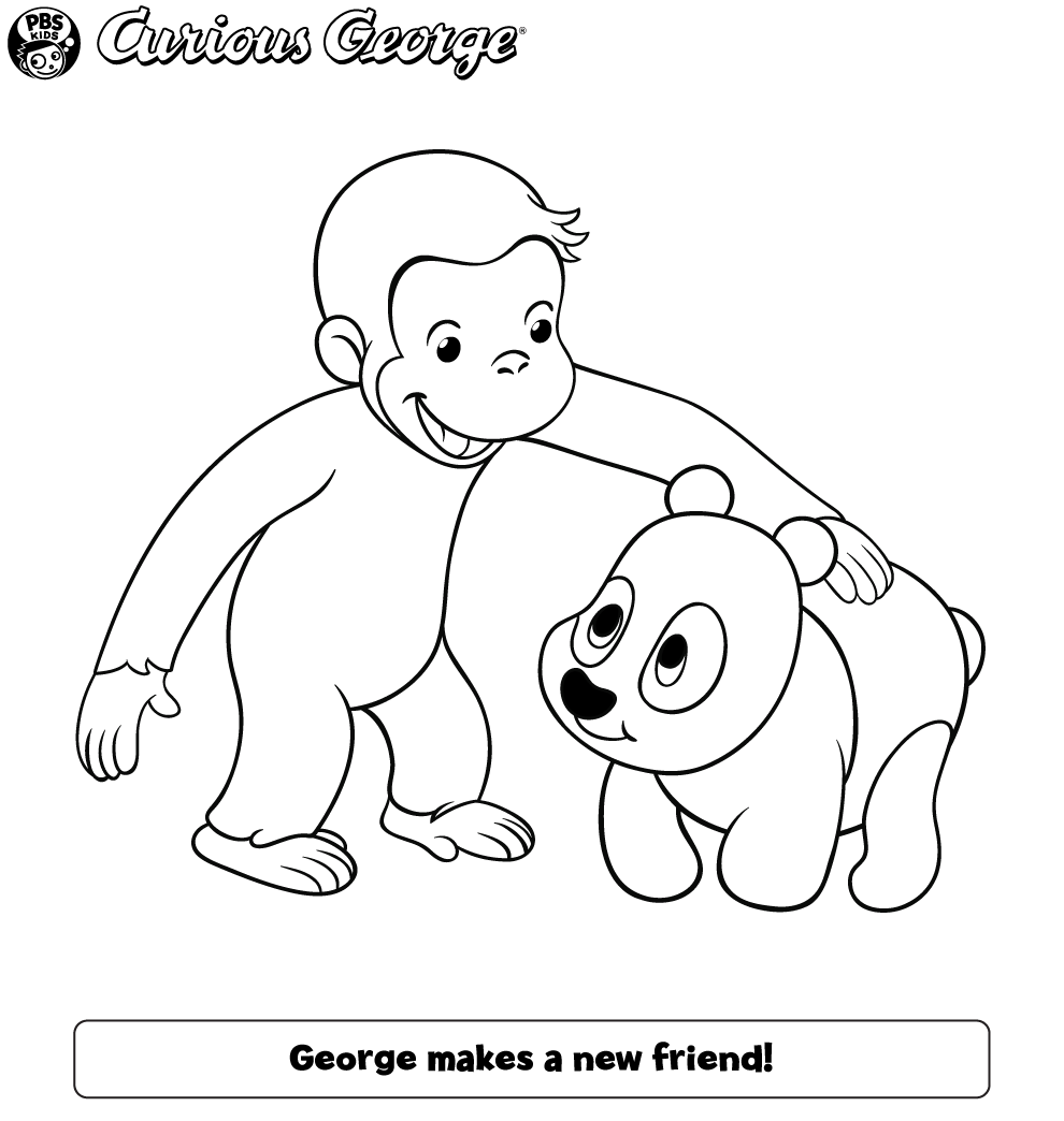 Curious George Printables PBS KIDS