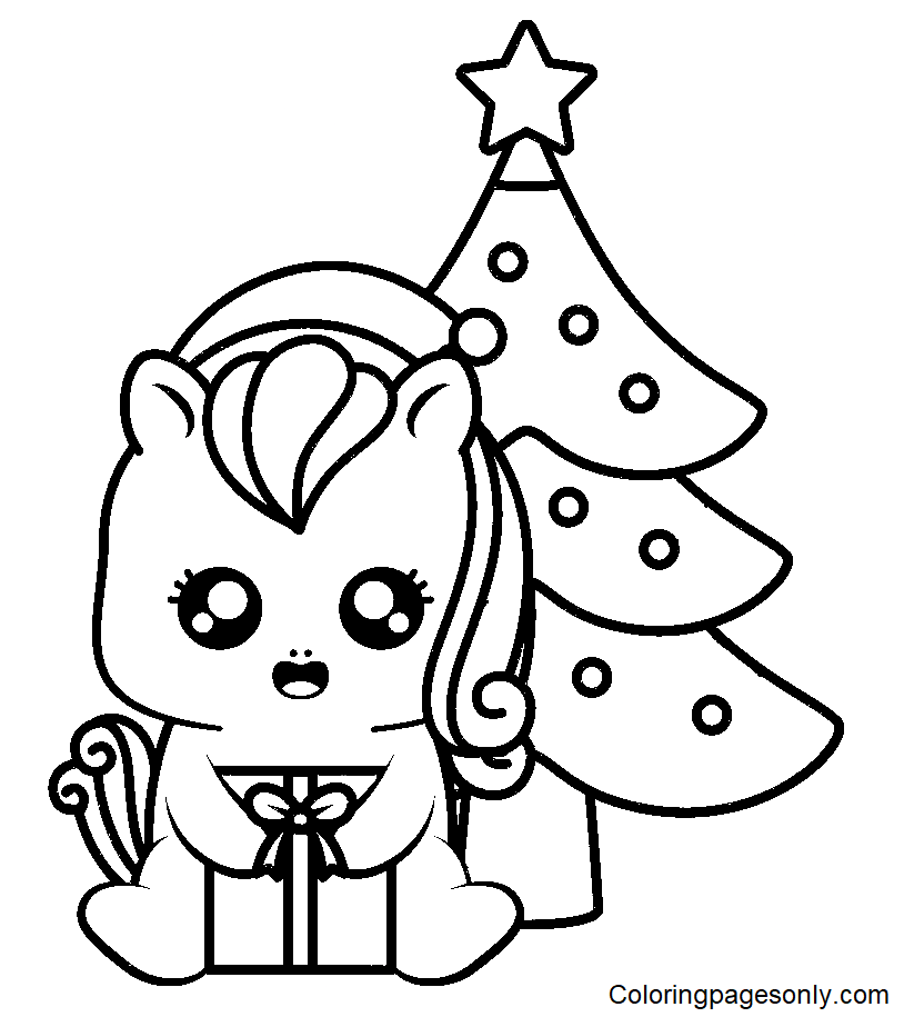 Cute Christmas Coloring Pages Printable For Free Download