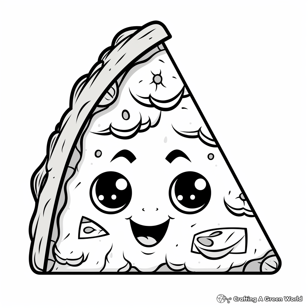 Cute Food Coloring Pages Free Printable 