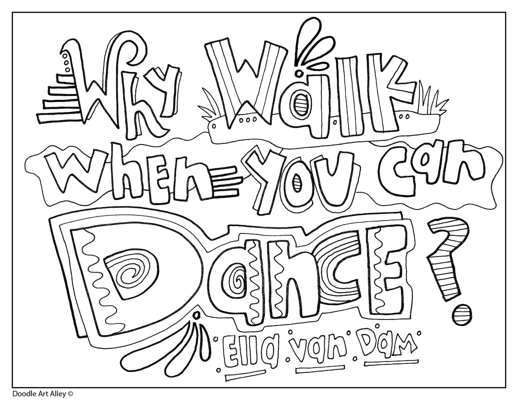 Dance CLASSROOM DOODLES