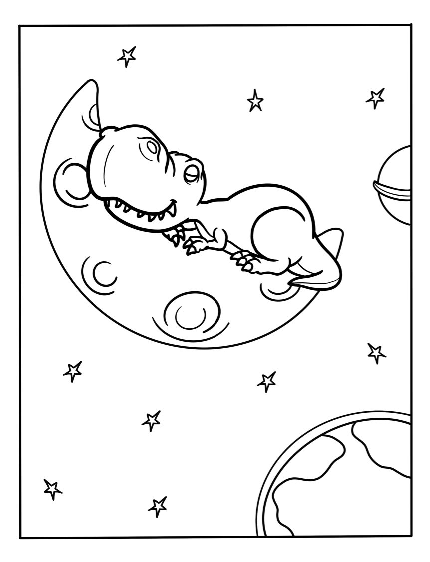 Coloring Pages For Dinosaurs Printable