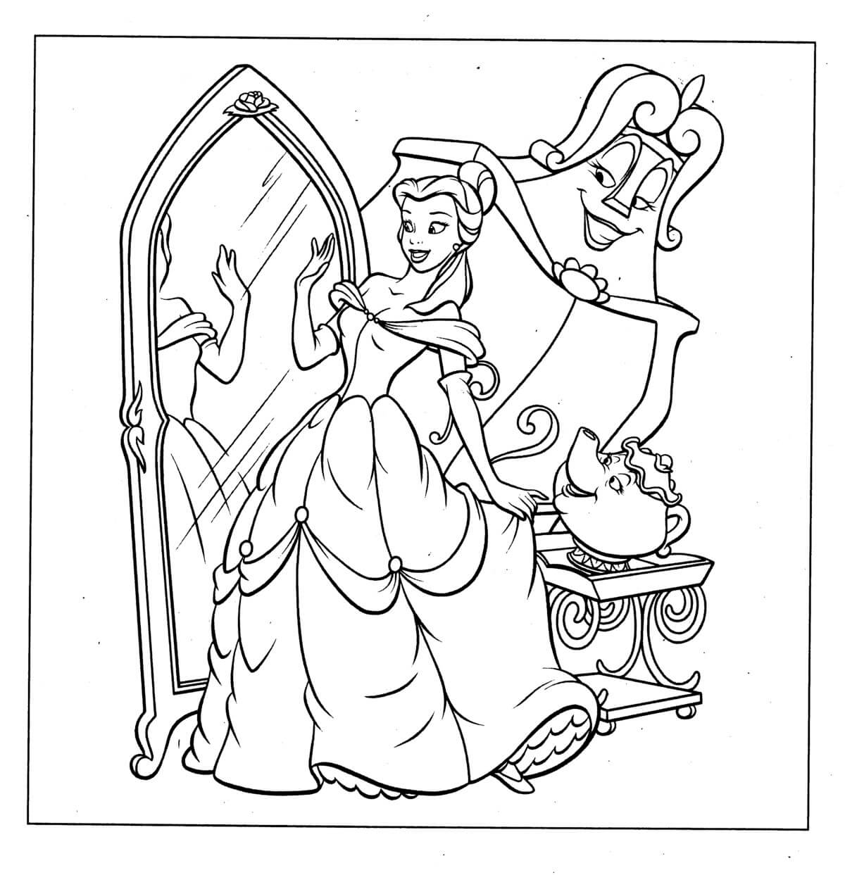Disney Princess Coloring Pages Printable Coloring Pages FREE
