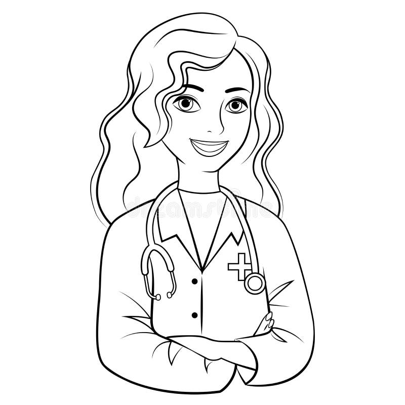 Printable Doctor Coloring Pages