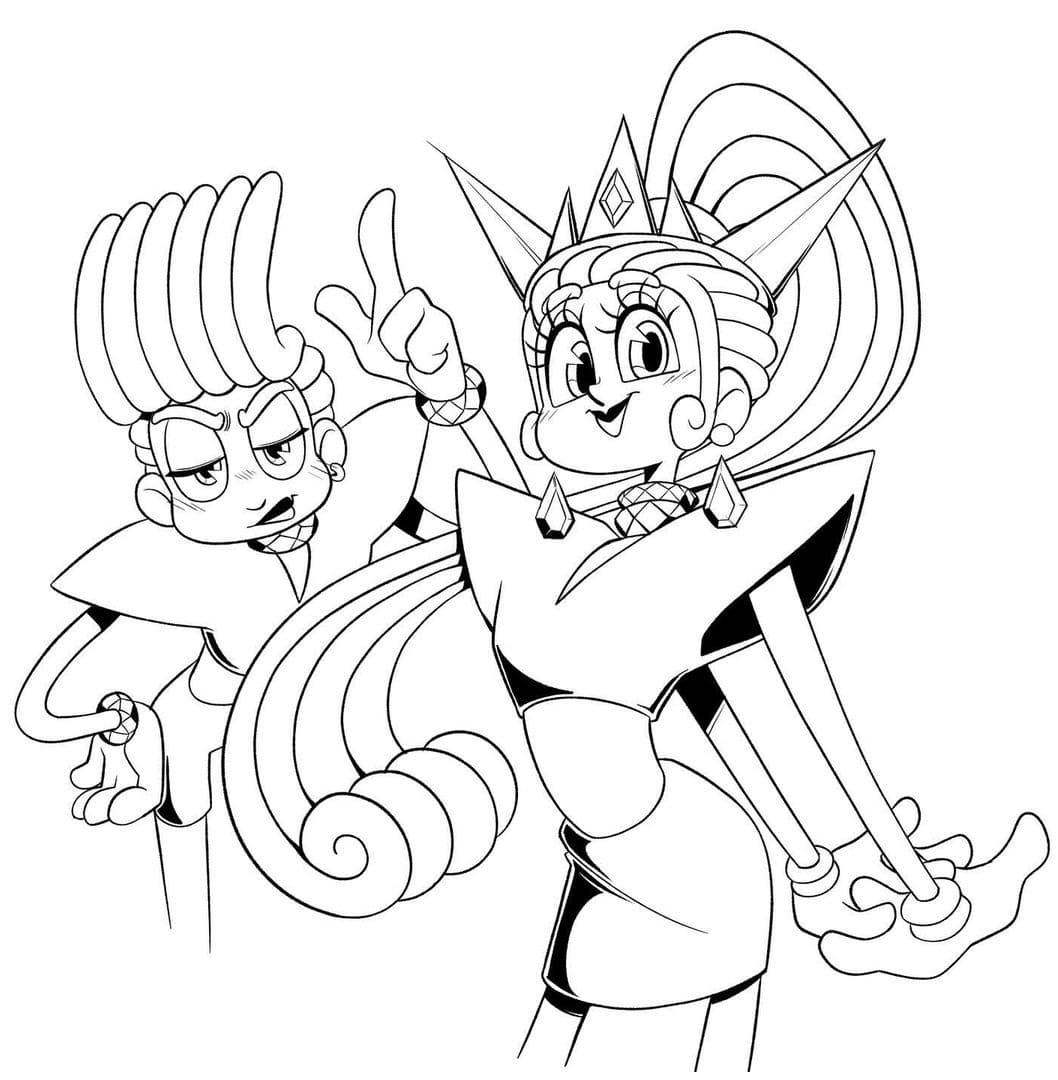 Drawing Of Velvet And Veneer Coloring Page Download Print Or Color Online For Free