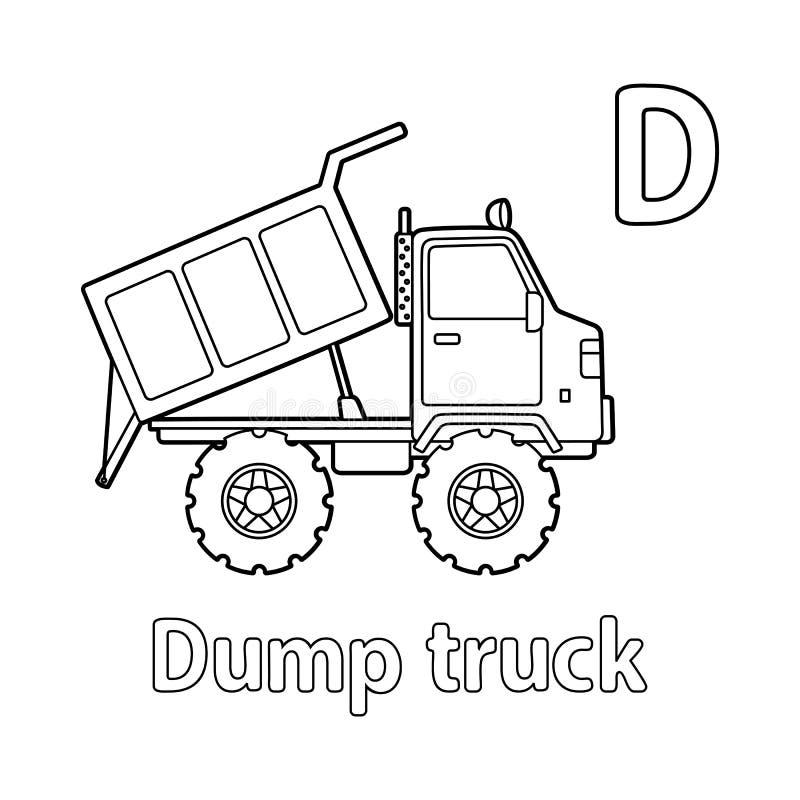Dump Truck Coloring Sheet Stock Illustrations 28 Dump Truck Coloring Sheet Stock Illustrations Vectors Clipart Dreamstime