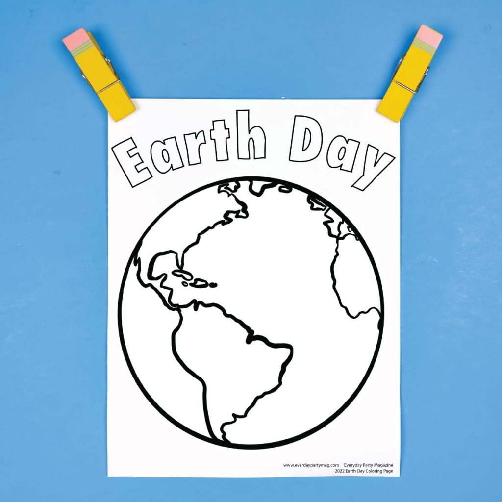 Earth Day Printables Everyday Party Magazine
