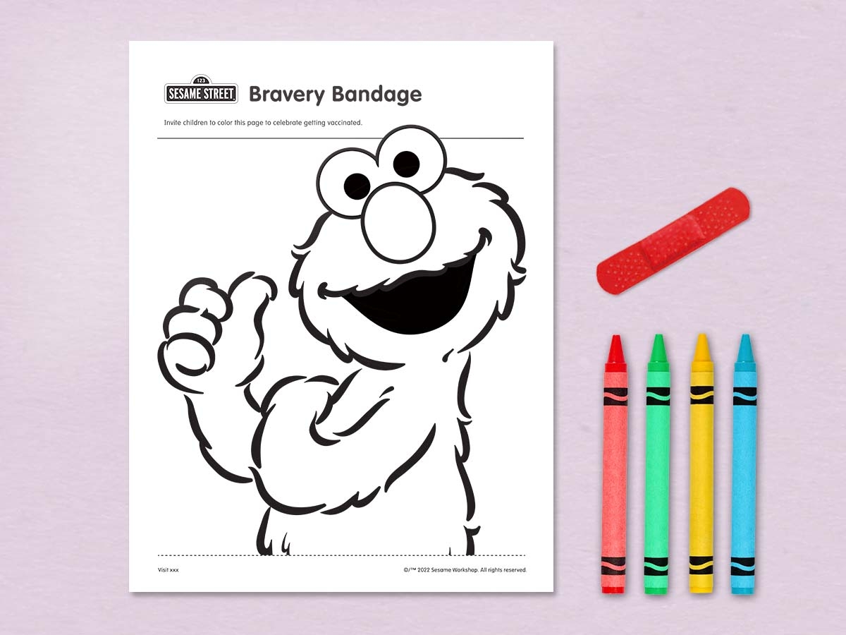Elmo s Bravery Bandage Sesame Workshop